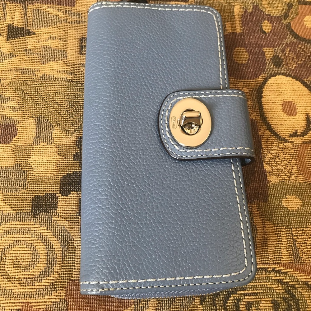Coach leather wallet